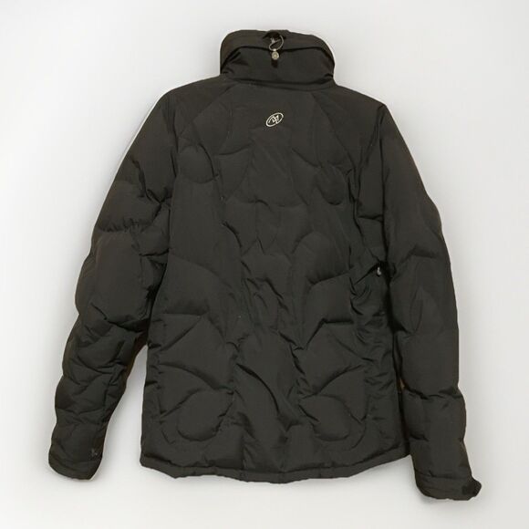 Cloudveil Goose Down Black Puffer Jacket Extra Warm Women’s Sz Large - Picture 2 of 16